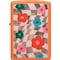 Zippo 2024 Zippo Wavy Flower Design, Orange Matte ZIP-48718 - alternate 1